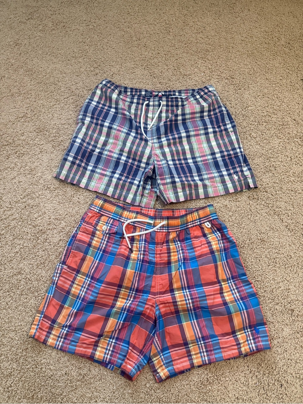 Vintage Ralph Lauren Polo Sport and RL Polo Swim Shorts Mens Large lot